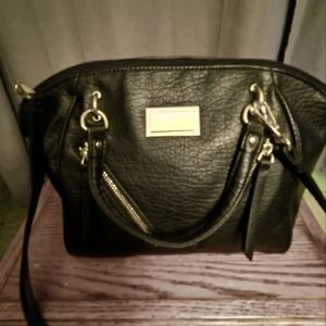 Juicy Couture Black Leather Purse.